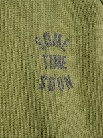 Sweat SOMETIME SOON en vert