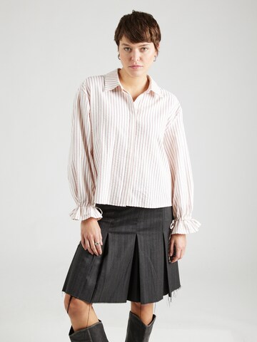 ICHI Blouse 'IH Shannon' in White: front