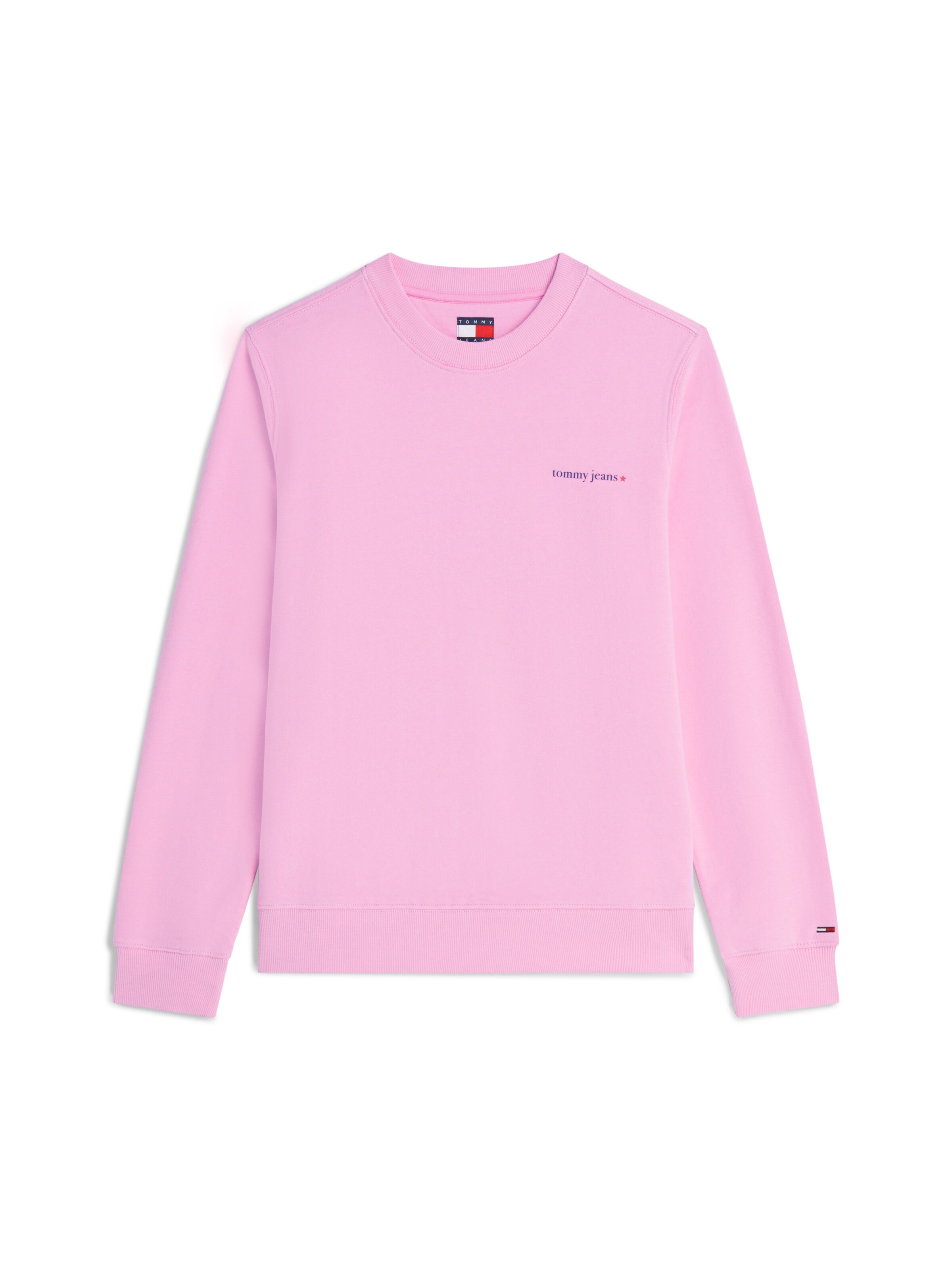 Tommy Jeans Tréning póló 'ESS' - rózsaszín: elől