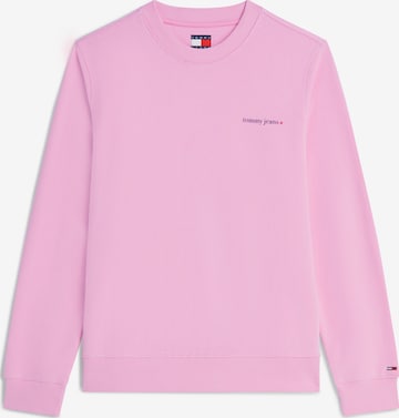Tommy Jeans Tréning póló 'ESS' - rózsaszín: elől