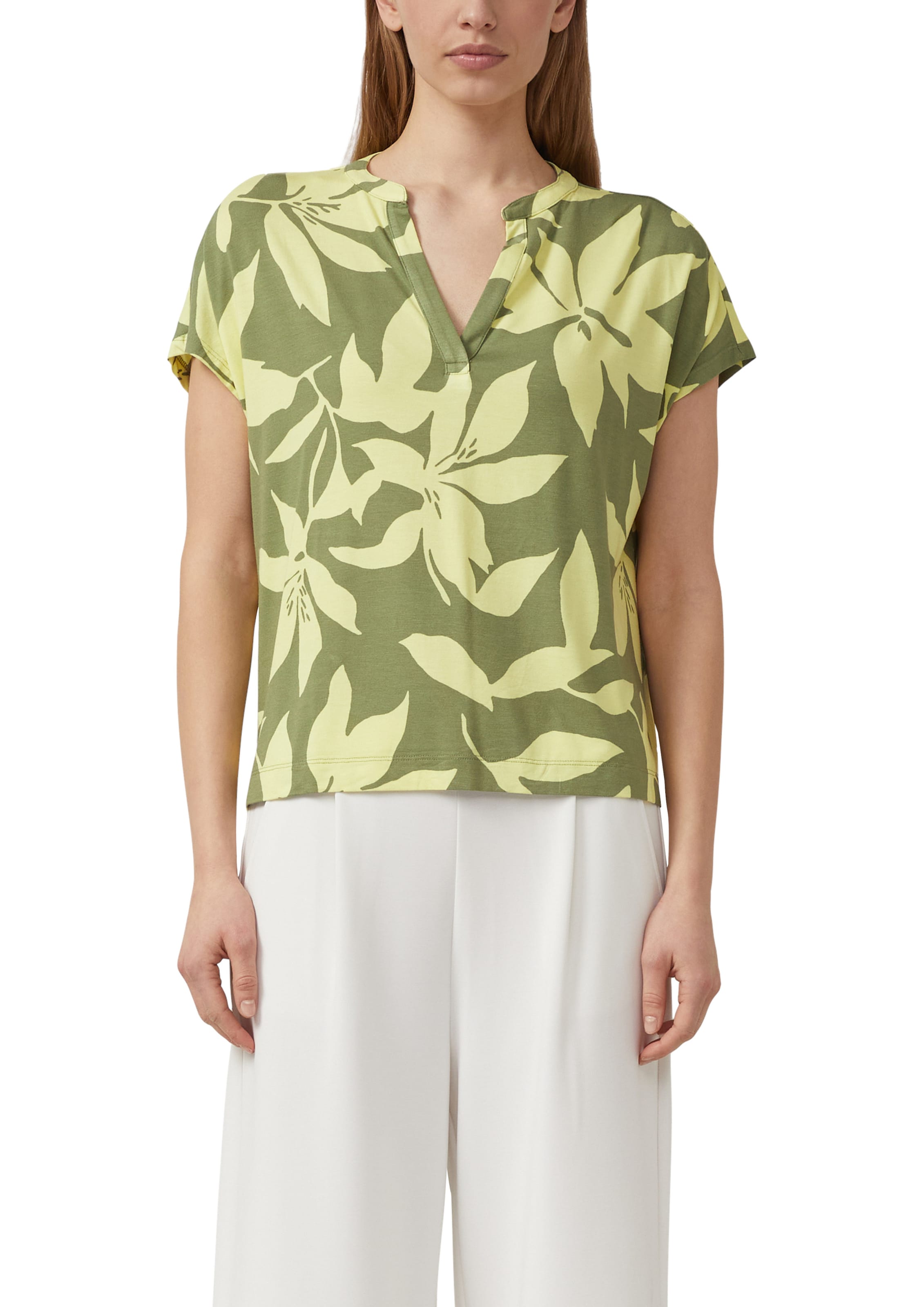 T-shirt s.Oliver en vert