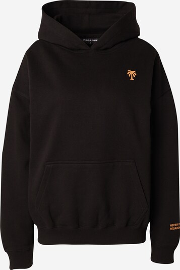 Pegador Sweatshirt 'PALMYRA' i orange / svart, Produktvy
