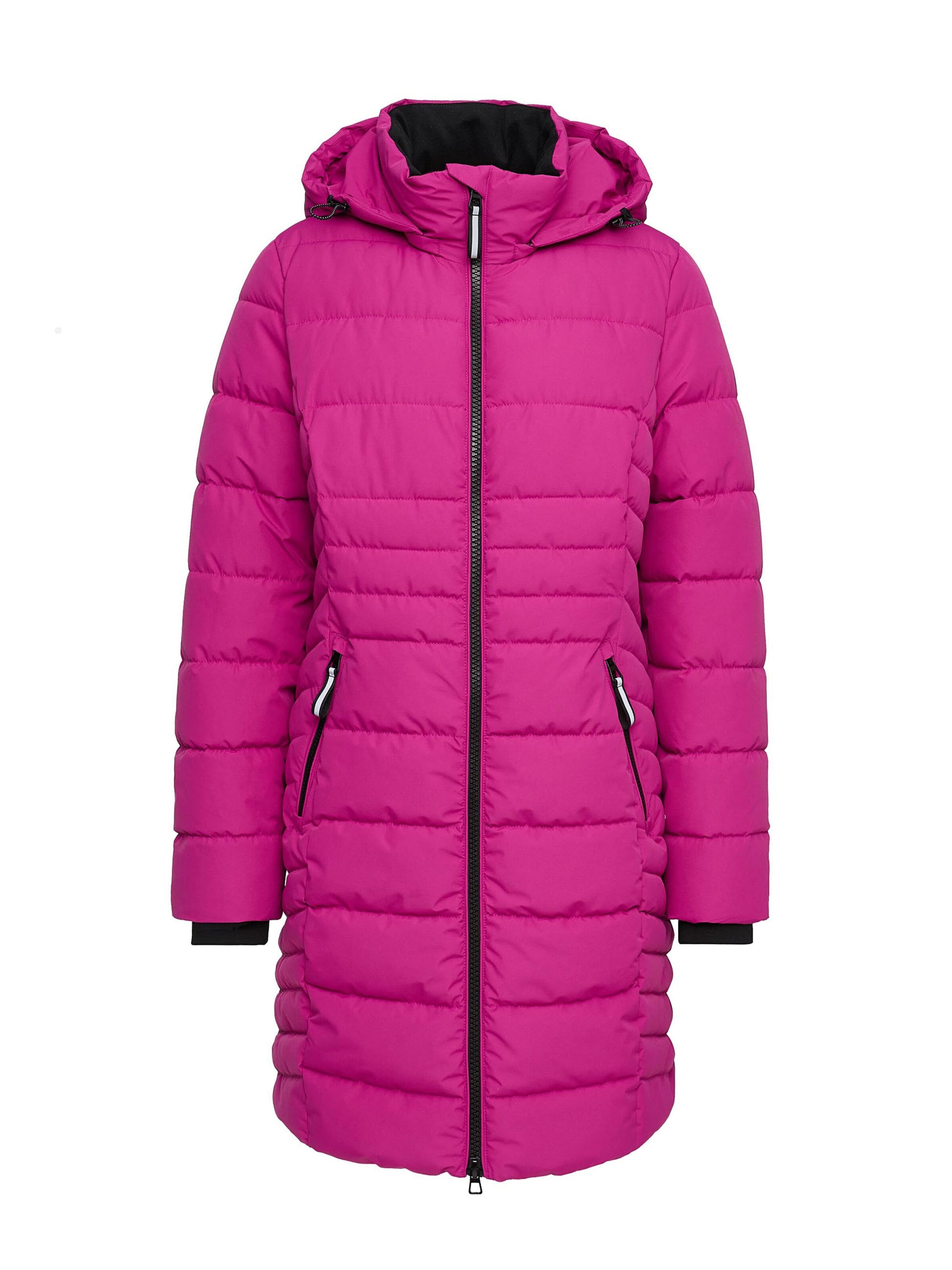 MANISA Winter coat 'Regenmantel' in Purple: front