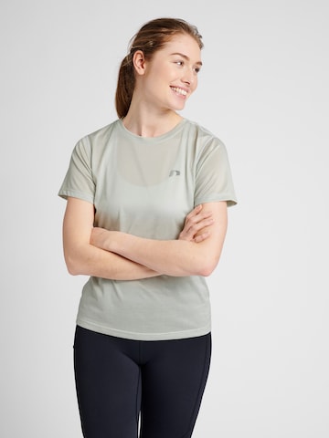 T-shirt fonctionnel Newline en gris : devant