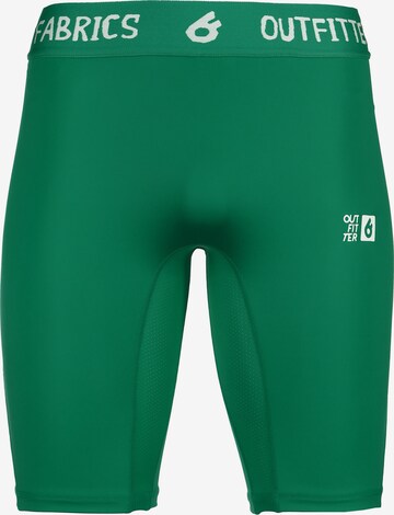 OUTFITTER Skinny Athletic Underwear 'Tahi' in Green: front