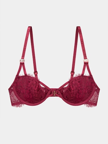 Reggiseno 'Gaia' di Gianna Bellucci in rosso: frontale