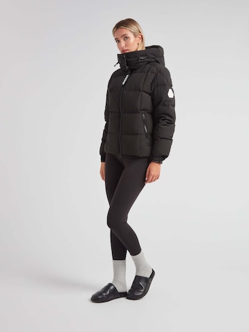 Giacca invernale 'EZ Boxed Puffer Racer' di JACK1T in nero