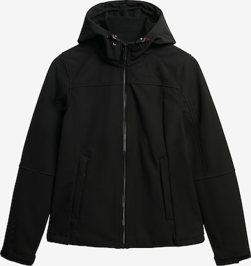 Veste mi-saison Superdry en noir : devant