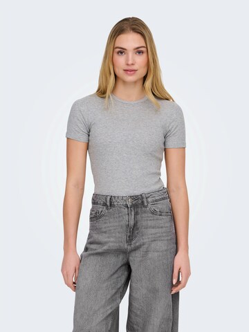 JDY Shirt 'JDYLUCKY' in Grey: front