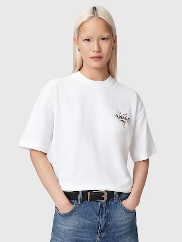 AllSaints Μπλουζάκι 'PENTACLE ETTA' σε λευκό