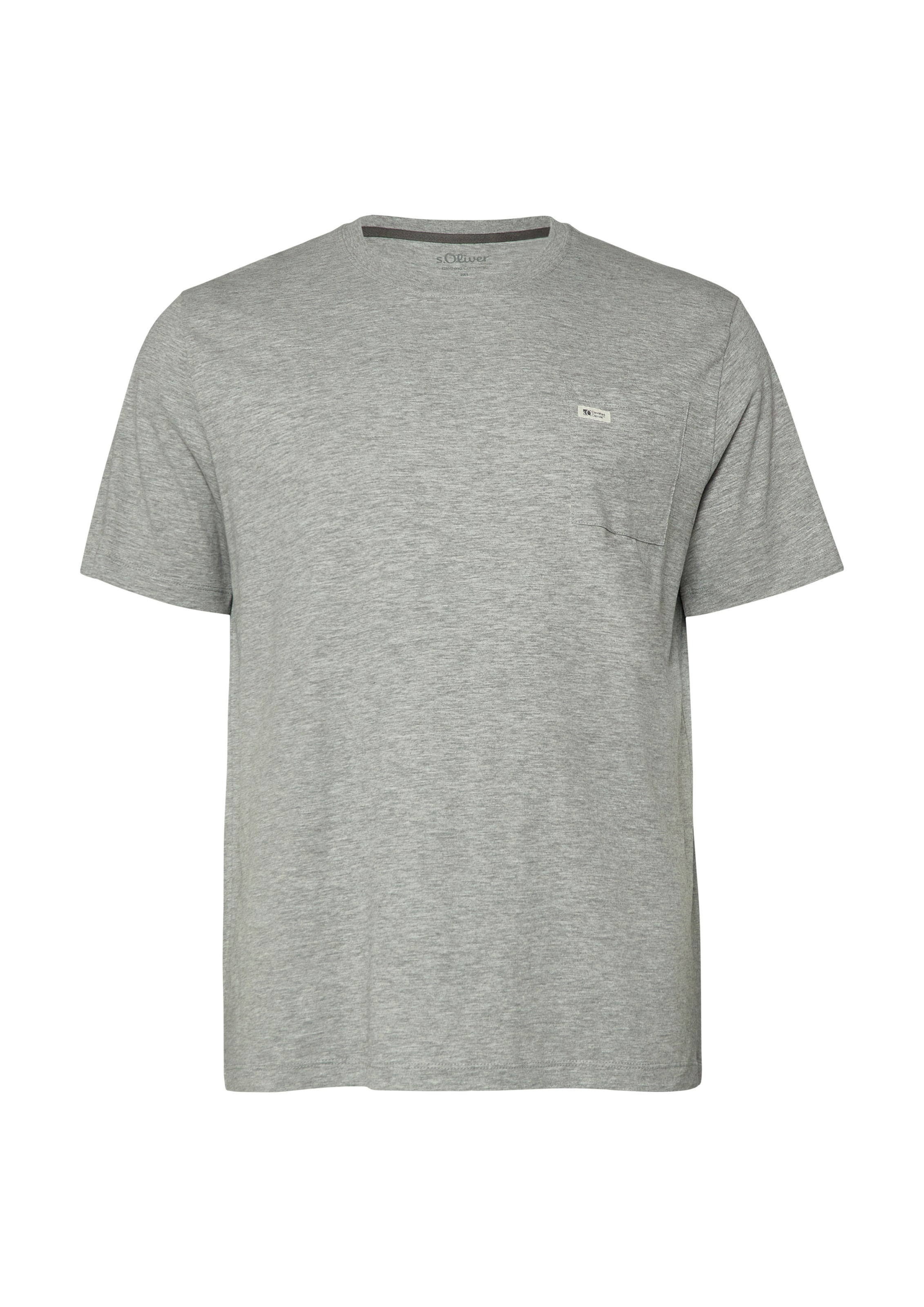 s.Oliver Shirt in Grey: front