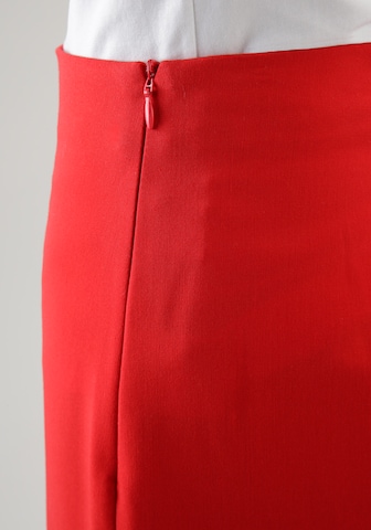 Aniston SELECTED Wide leg Pleated Pants in Red
