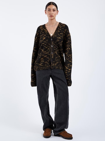 Dr. Denim Gebreid vest 'Tom' in Zwart