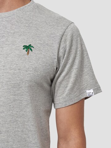 Mikon Shirt 'Palme' in Grijs
