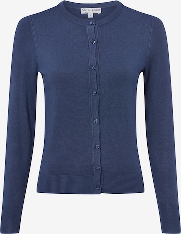 Cardigan Marie Lund en bleu : devant
