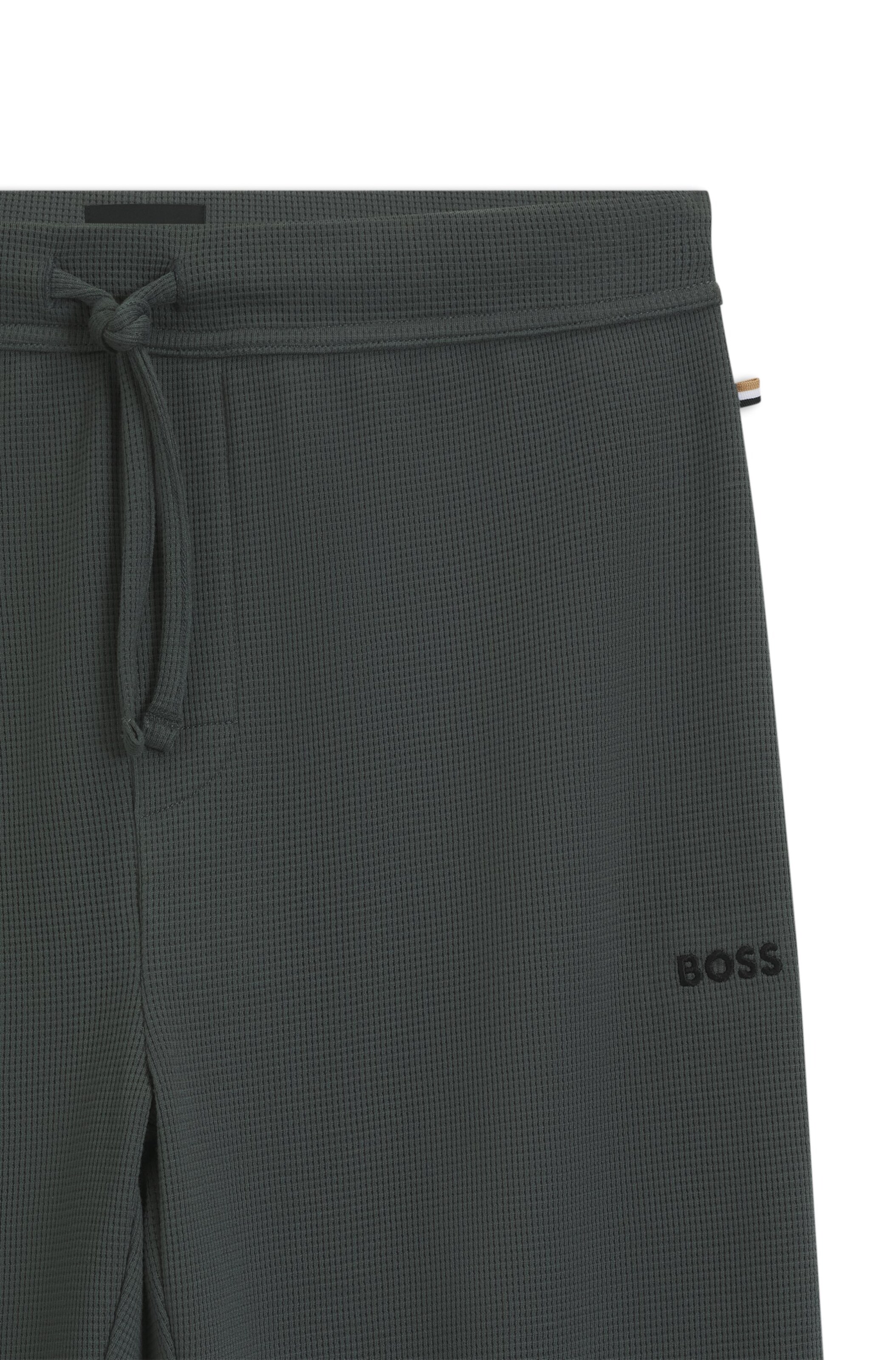 BOSS Pyjamahose in Grün