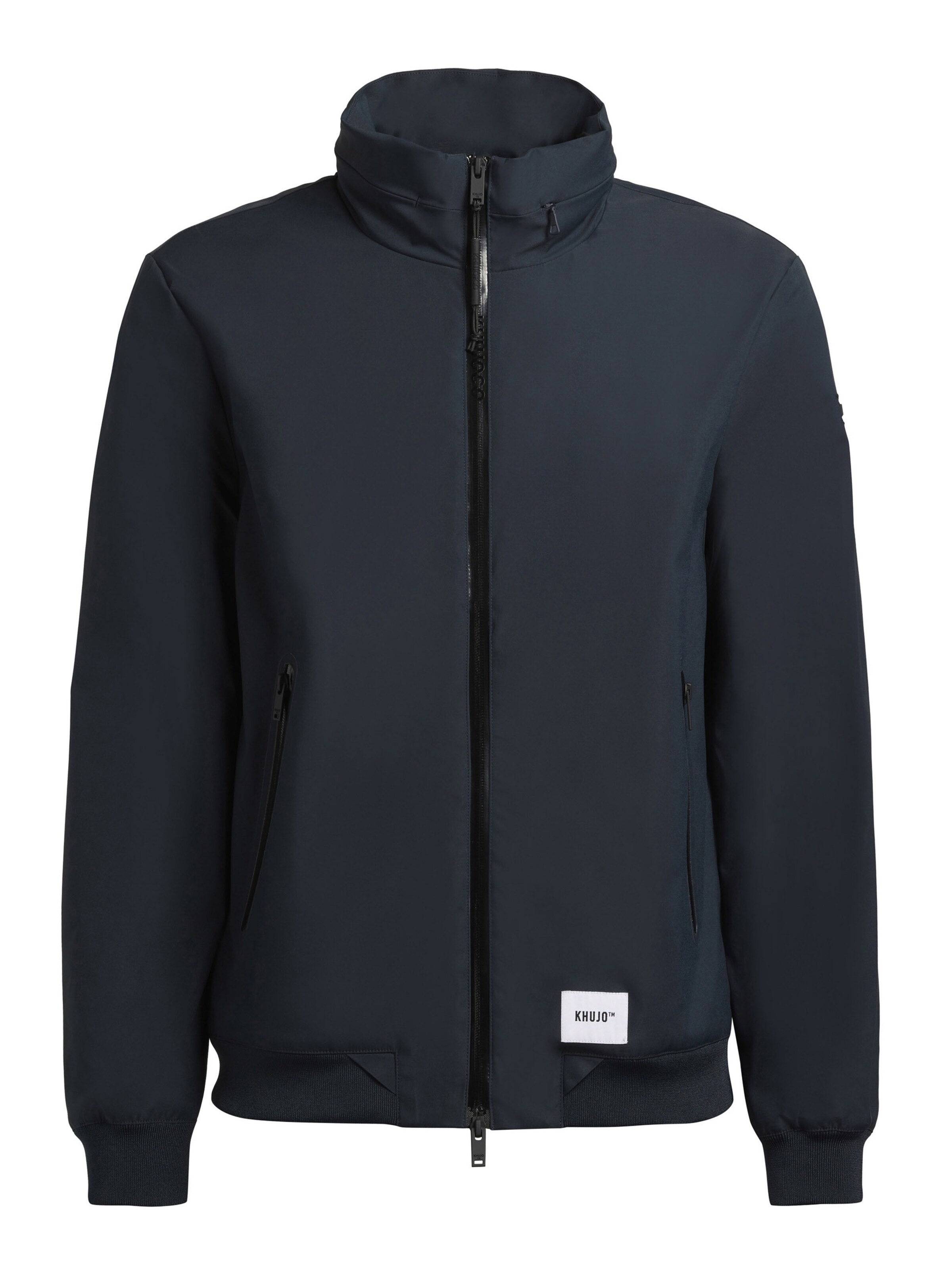 khujo Between-Season Jacket 'Kayo' in Blue: front