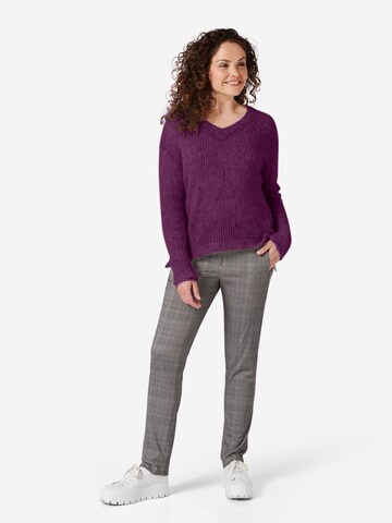 eve in paradise Sweater 'Tine' in Purple