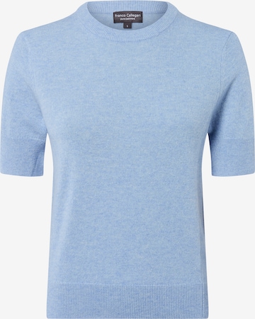 Franco Callegari Trui in Blauw: voorkant