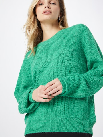 ICHI Sweter 'NOVO' w kolorze zielony