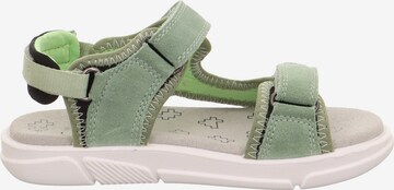 SUPERFIT Avonaiset kengät 'PIXIE' värissä vihreä