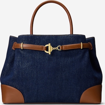 Lauren Ralph Lauren Håndtaske i blå: forside