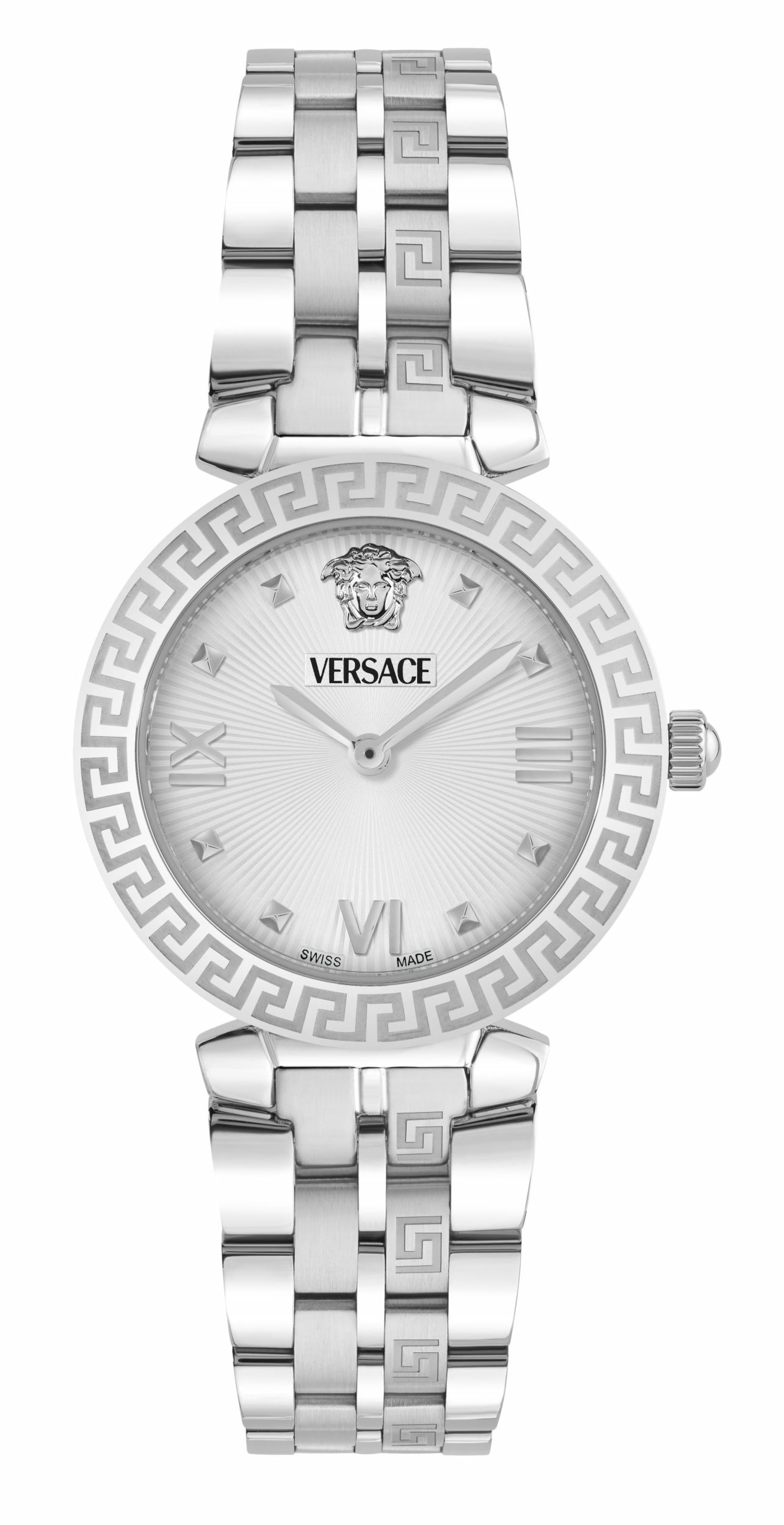 VERSACE Analog watch in Silver: front