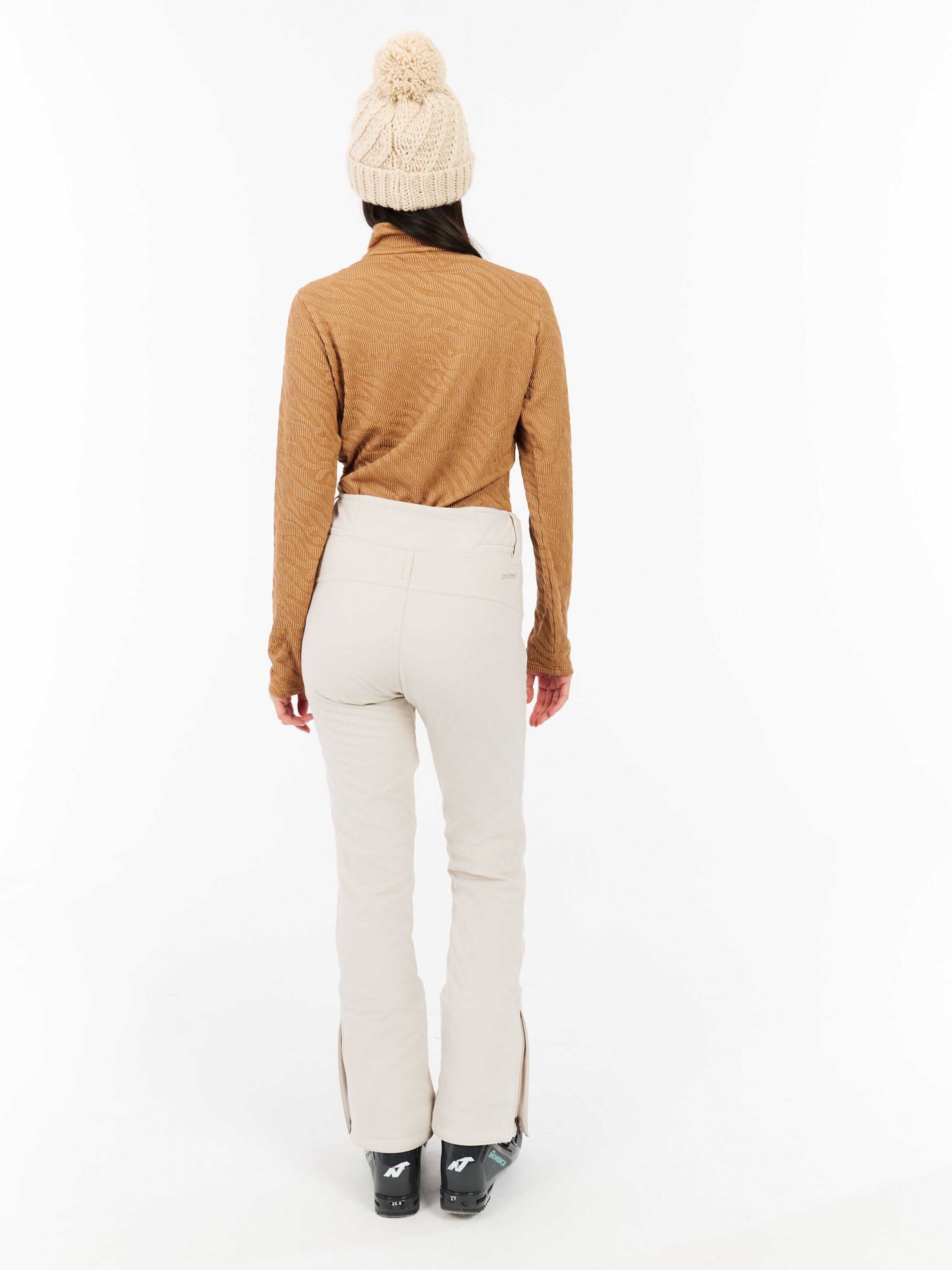 PROTEST Athletic Sweatshirt 'PRTShirley' in Brown
