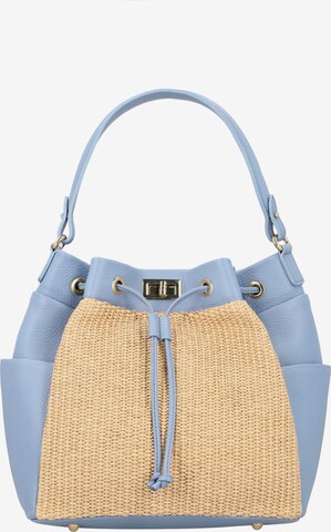 IZIA Pouch in Blue: front