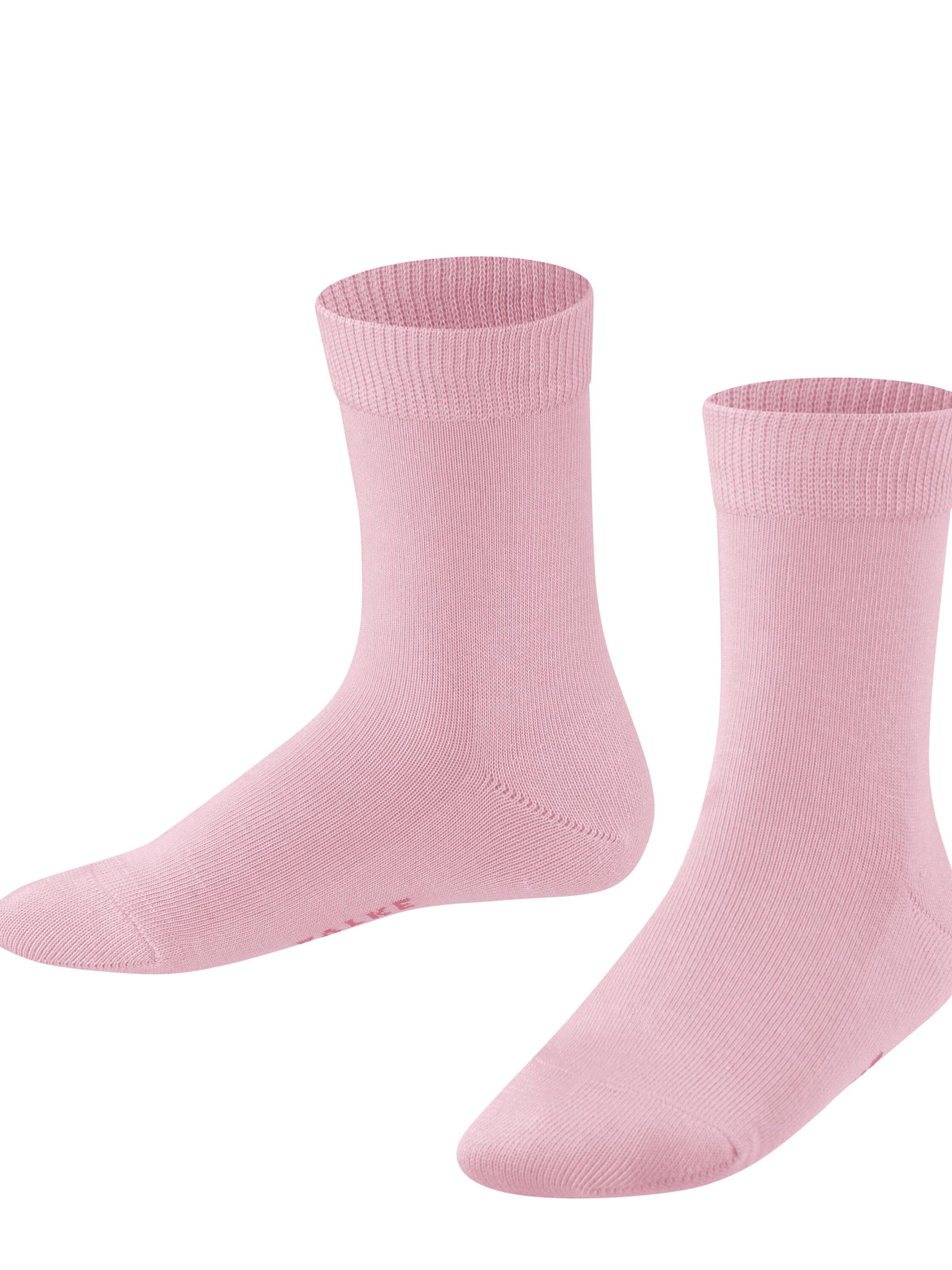 FALKE Socks 'Family' in Pink: front