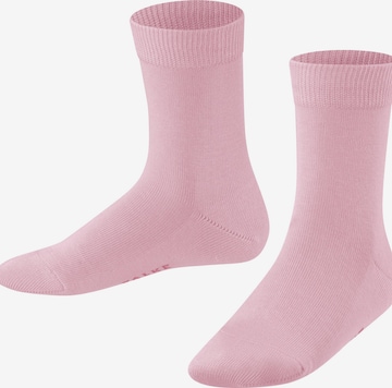 FALKE Socks 'Family' in Pink: front
