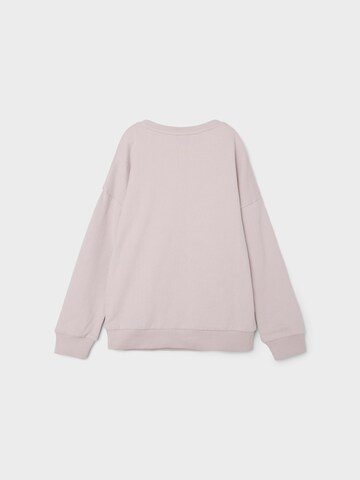 NAME IT Sweatshirt 'KOLLEGE' in Pink