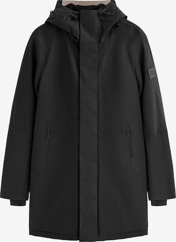 Polo Club Übergangsmantel in Schwarz: Vorderseite