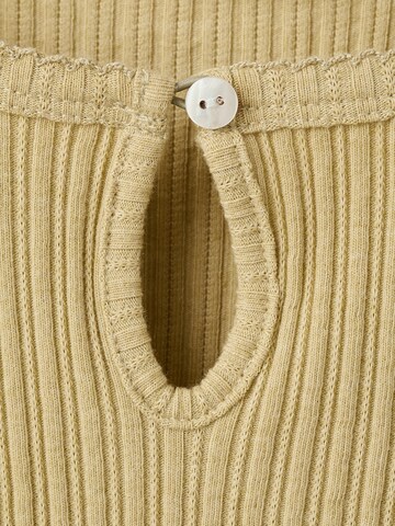 MANGO KIDS Koszulka w kolorze beżowy