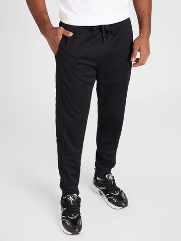 Sergio Tacchini Regular Sportbroek 'NEW DAMARINDO' in Zwart: voorkant