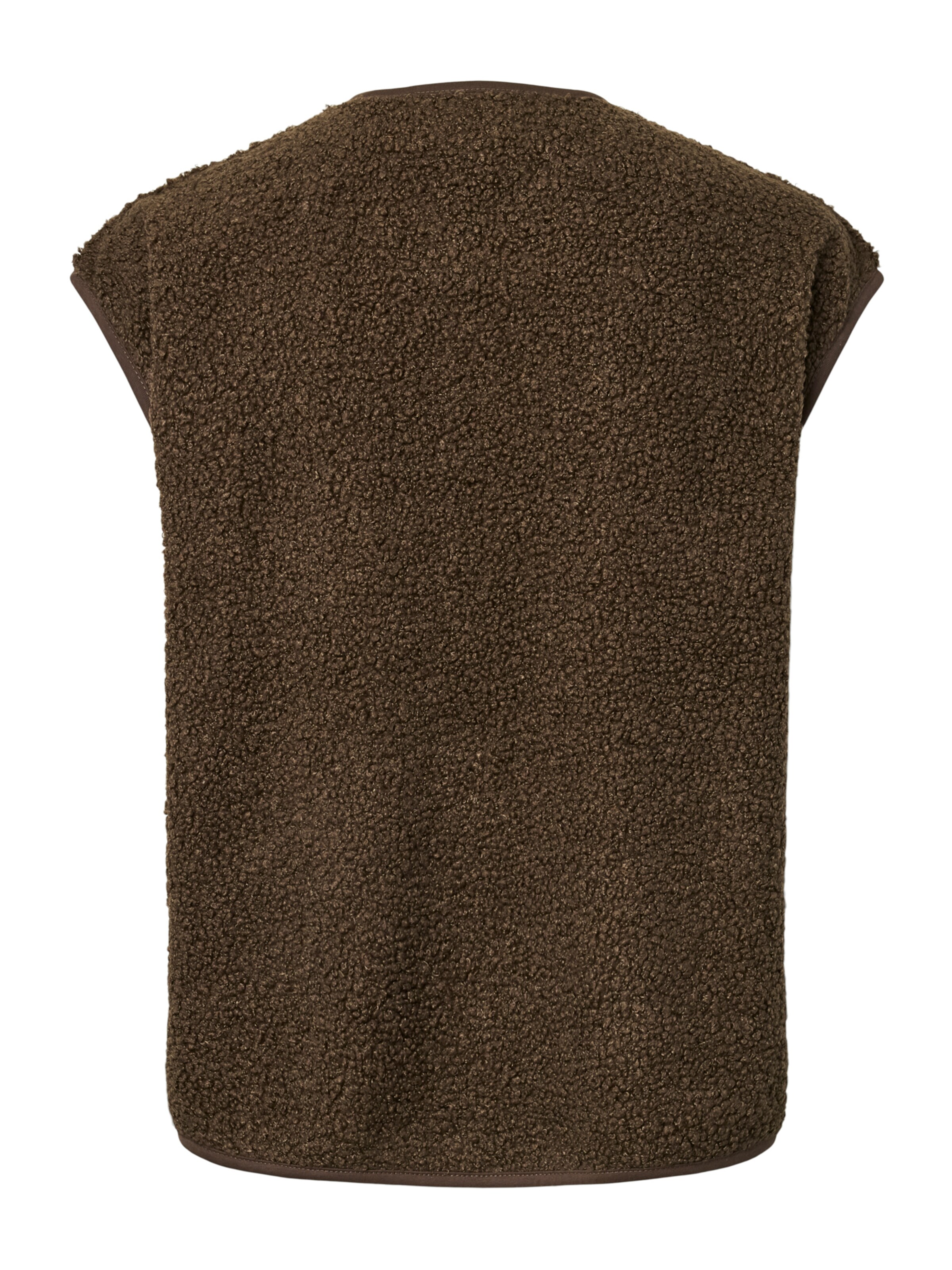 PIECES Bodywarmer 'PCKatty' in Bruin