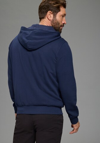 Man's World Zip-Up Hoodie 'Man's World' in Blue
