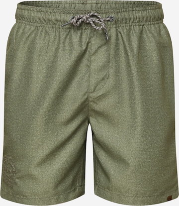 G.I.G.A. DX by killtec Athletic Swim Trunks in Green: front