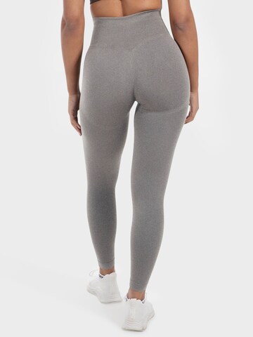 Smilodox Skinny Sporthose 'Elin' in Grau