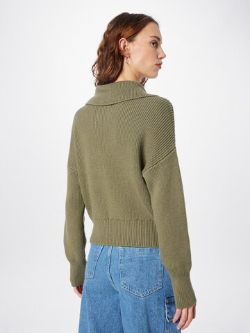 Cardigan Abercrombie & Fitch en vert