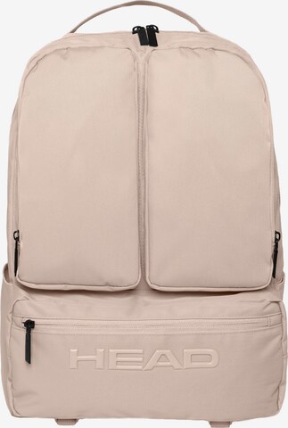 HEAD Backpack in Pink: front