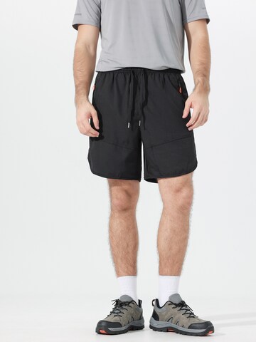 YOUTHUP Loose fit Workout Pants 'KORFLEX' in Black