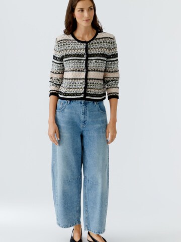 OUI Strickjacke in Beige