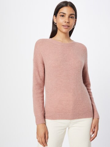MSCH COPENHAGEN Sweter 'Femme' w kolorze różowy: przód