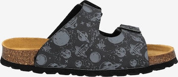 Palado Offene Schuhe 'Kids Korfu B Print' in Grau