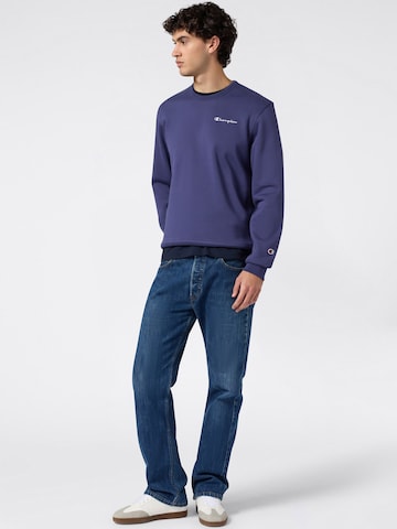 Champion Authentic Athletic Apparel Sweatshirt in Blauw: voorkant