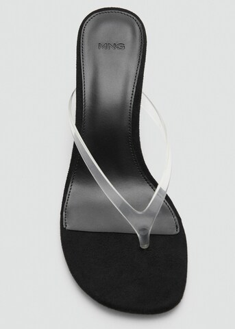 MANGO Zehentrenner 'Justin' in Schwarz
