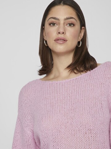 VILA Pullover in Pink