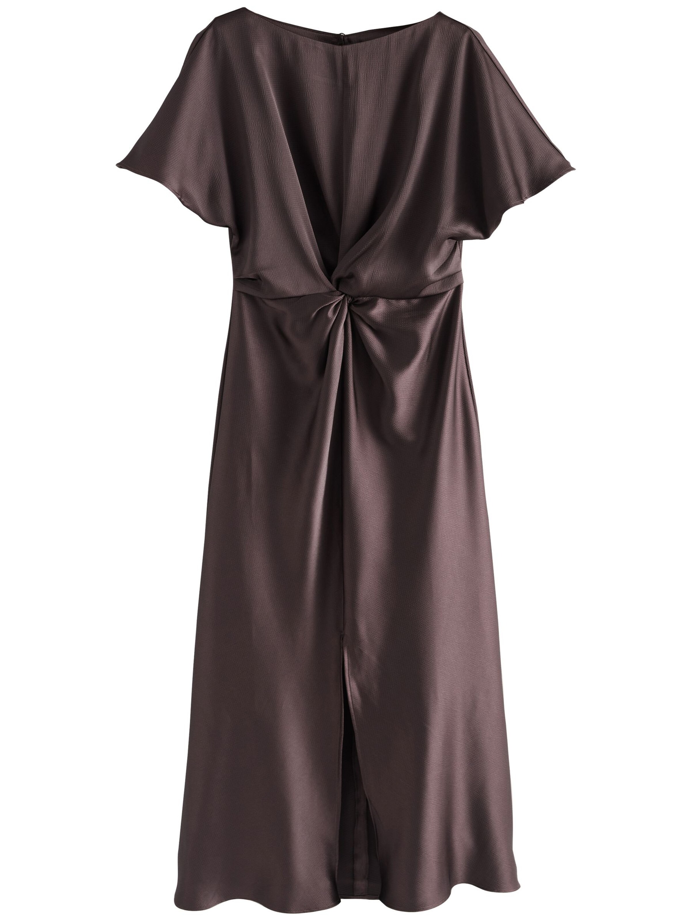 Next Avondjurk in Bruin: voorkant