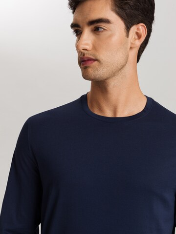 Hanro Shirt ' Night & Day ' in Blue